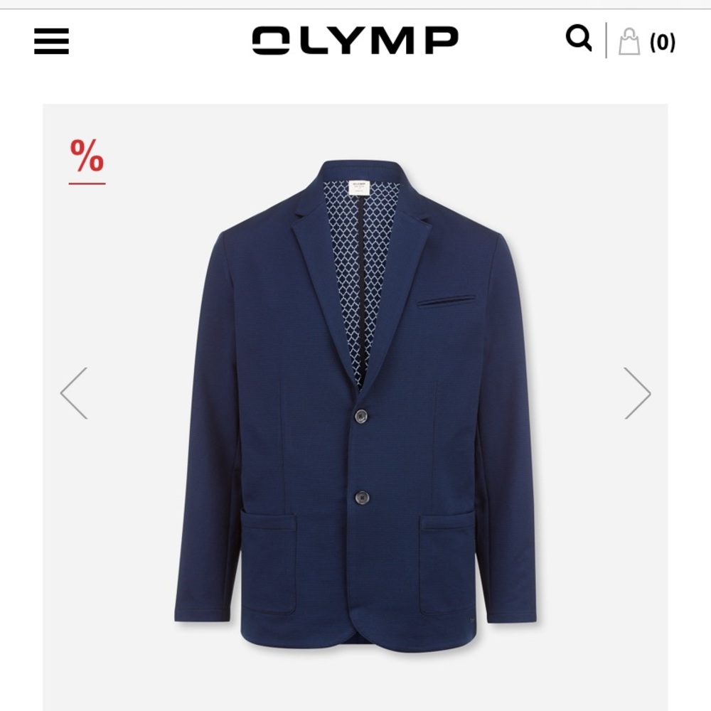 New with tags - Olymp Body Fit Casual Blazer